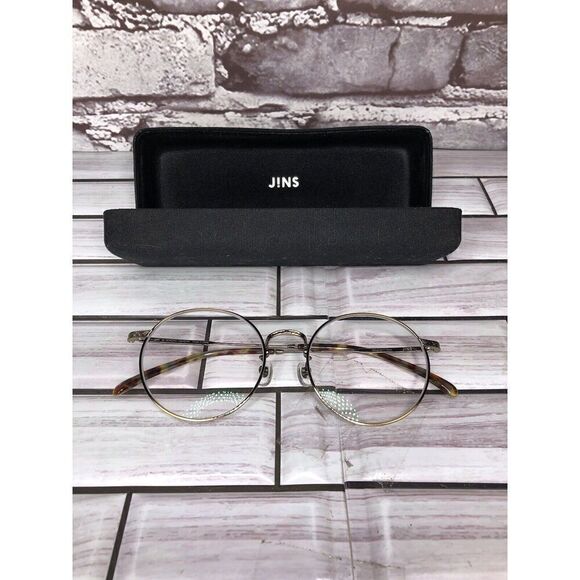JINS J!NS EyeGlasses Eye Glasses Leopard Frame Designed In Tokyo Japan - Picture 4 of 7